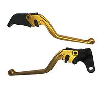 ACCOSSATO Paire de Leviers Or pour Yamaha R6 S Europe Version de 2006 à 2007 (CC 600)