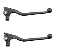 ACCOSSATO Paire de leviers pour PEUGEOT SPEEDFIGHT 2 WRC 206 LC de 2003 à 2004 (CC 50) 2T (levier noir)
