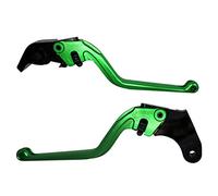 ACCOSSATO Paire de leviers verts pour Aprilia Rsv4 Factory - Sbk Racing de 2009 à 2010 (CC 1000)