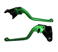 ACCOSSATO Paire de leviers verts pour Kawasaki Vulcan/S 650 CC de 2015 à 2020 (CC 650)