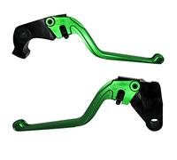 ACCOSSATO Paire de leviers verts pour Kawasaki Z1000 SX/Ninja 1000/Tourer de 2017 à 2019 (CC 1000)
