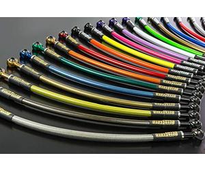 aCCOSSATO Tube en tresse aéronautique, acier/bleu