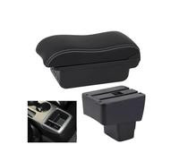 Accoudoir À Surface Incurvée Pour MAZDA CX-3 Pour Mazda 2 Pour Skyactiv Version Cx3 2016 15-23 Boîte Rangement Pour Accoudoir De Voiture(B3 white line 3USB)