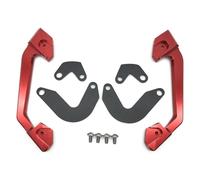 Accoudoir ArrièRe De Moto Barres d'appui arrière en Aluminium CNC for Moto, siège de Passager, poignée Rail, accoudoir adapté for Honda CB650R CBR650R CB CBR 650R 2019-2020(Red)