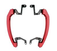 Accoudoir ArrièRe De Moto Utilisation adaptée for Yamaha MT07 FZ07 2014 2015 2016 2017 Accessoires de Moto Barres d'appui arrière siège Passager poignée Main Rail Barre(Red)