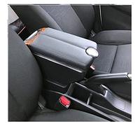 Accoudoir Boite Console Centrale Boîte De Rangement Accoudoir Pour Ford Pour Focus 2 Mk2 Accoudoirs Boîte 2005-2011 Double Portes Ouvertes 7USB Accoudoir Caché(G Style All black)