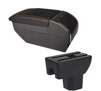 Accoudoir Boîte Double Couche Console Centrale Boîte De Rangement Porte-gobelet Rétractable Cendrier Accessoires Pour Suzuki Pour Ignis 2016-2022(F1 No USB)