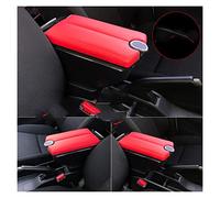 Accoudoir Boite Pour Clio 4 Boîte D'accoudoir Portes Doubles Ouvertes 7USB Console Centrale Boîte De Rangement Accoudoir Accoudoir Caché(H style Red cover)