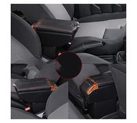 Accoudoir Boite Pour Clio 4 Boîte D'accoudoir Portes Doubles Ouvertes 7USB Console Centrale Boîte De Rangement Accoudoir Accoudoir Caché(G style Red line)