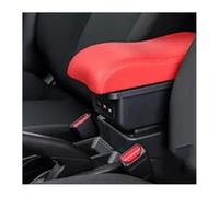 Accoudoir Boîte rangement Pour A1 Accoudoir Boîte Pièces Intérieures Spéciales Rénovation Centre Boîte Rangement USB Console Centrale Boîte Rangement(B4 Red 3usb)