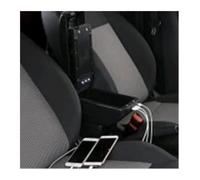 Accoudoir Central Accoudoir Pour VW Polo, Boîte De Rangement Contenu Magasin Central Console Centrale Avec Porte-gobelet Cendrier USB(Single USB white)