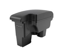 Accoudoir Central Accoudoir Voiture Pour Toyota Hilux Boîte Rénovation Pièces Intérieures Support Rangement Cendrier Accessoires Voiture USB(A2 black line)