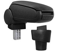 Pro-Tec Accoudoir central pour Twingo 3 rembourré avec compartiment textile noir