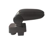 Accoudoir Central avec Rangement Appuie-bras Relevable en Simili cuir Noir Compatible avec Skoda Fabia MK II 2 (2007-2014) Roomster (2006-2015)