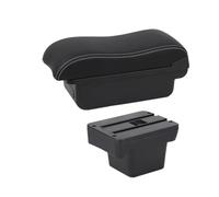 Accoudoir Central Boîte Rangement Pour VW Caddy 5 2024 Boîte Rangement Centrale Avec Interface USB Accoudoir Central Accessoires Rénovation Intérieure Boîtes D'accoudoir Voiture(A white line No USB)