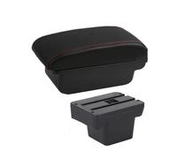 Accoudoir Central Boîte Rangement Pour VW Caddy 5 2024 Boîte Rangement Centrale Avec Interface USB Accoudoir Central Accessoires Rénovation Intérieure Boîtes D'accoudoir Voiture(A red line No USB)