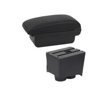 Accoudoir Central Boîte Rangement Pour VW Pour Polo 9N 3 MK4 2002-2009 Accoudoir Boîte De Rangement Intérieur Voiture Accessoires Rénovation Boîtes D'accoudoir Voiture(A black line No USB)