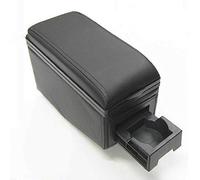 Accoudoir Central Console Accessoire de Rangement et Repose-bras avec Compartiment Organiseur Pièce Détaché d'Intérieur de Voiture Noir