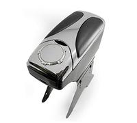 Accoudoir Central Console Accessoire de Rangement et Repose-bras avec Compartiment Organiseur Pièce Détaché d'Intérieur de Voiture Chrome