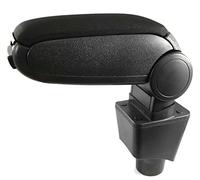 Accoudoir Central Console Accessoire de Rangement et Repose-bras Spécifique Textile avec Compartiment Organiseur d'Interieur de Voiture Noir Compatible avec Dacia