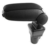 Accoudoir Central Console Accessoire de Rangement et Repose-bras Spécifique Textile avec Compartiment Organiseur d'Interieur de Voiture Noir Compatible avec Dacia