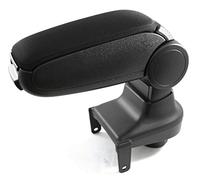 Accoudoir Central Console Accessoire de Rangement et Repose-bras Spécifique Textile avec Compartiment Organiseur d'Interieur de Voiture Noir Compatible avec Renault