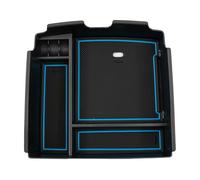 Accoudoir central de voiture 1pc Boîte de rangement Accessoires intérieurs ABS Noir Bleu Accoudoir de voiture Boîte à gants pour Kia Carnival KA4 2022 pour Kia Carnival 2021 2022
