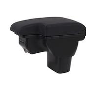 Accoudoir central de voiture Accoudoir de voiture pour NISSAN pour Juke, boîte ESQ 2010 - 2019, détails intérieurs, boîte de rangement, pièces de rénovation pour accessoires(B2 Black line)
