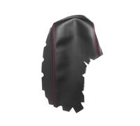 Accoudoir central de voiture en cuir microfibre, compatible avec Lexus IS250 IS350 2014 2015 2016 2017(RHD Black-red line)