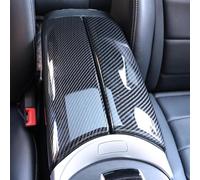 Accoudoir Central De Voiture En Fiber Carbone, Boîte Rangement, Couvercle Panneau, Accessoires Intérieurs Pour E GLC W205 Intérieur voiture(For C GLC Carbon Fiber)