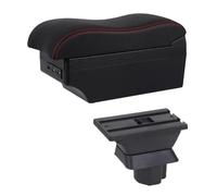 Accoudoir Central de Voiture, pour Mazda 2 et Demio, pour avec Porte-gobelet et 7 Ports USB, pour boîte de Rangement de Remplacement pour Main Courante