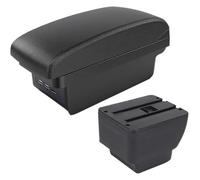 Accoudoir Central De Voiture Pour Mazda 2 Pour Demio Car Box Retrofit Parts Storage Center Console Accoudoir(B2 black line 3USB)