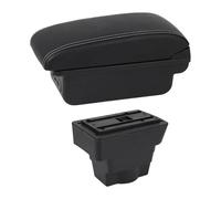 Accoudoir Central de Voiture, pour Opel, pour Astra J 2012 2013 2014 2015 2016 2017 2018 2019 2020 2021 2022 boîte de Rangement USB (B1 Ligne Noire) (C1 Ligne Blanche)