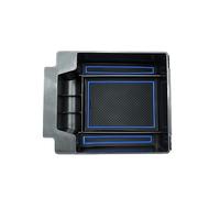 Accoudoir central de voiture Pour Seat Ateca 2017-2023 Accoudoir de voiture Boîte de rangement Conteneur de contrôle central Accessoires intérieurs automatiques(Bleu)