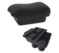 Accoudoir Central De Voiture Pour VW Pour Touran Pour Caddy Console Centrale Repose Coude Contenu Magasin Central Avec Interface USB Porte Gobelet(A black line No USB)