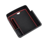 Accoudoir central de voiture Support de boîte de rangement d'accoudoir central de voiture pour Kia XCeed Ceed GT 2018-2021 organisateur de console centrale accessoires de rangement(Rouge)