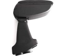 Accoudoir central pour Fiat 500 500C 2007-2015 PU-cuir ABS noir