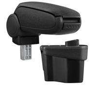 Accoudoir central pour Kia Rio - avec Compartiment - rembourré - Textile - Noir