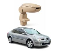 Accoudoir central pour Megane II 2002-2019 - Beige - Ajustement spécifique au véhicule