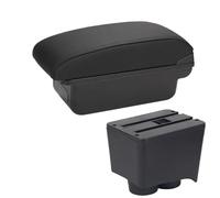 Accoudoir Central Pour VW Pour Polo 9N 3 2002-2009 Boîte D'accoudoir Pièces De Rechange Accessoires Rangement Intérieur Port USB(C2 Black line NO USB)