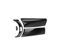 Accoudoir Central Voiture En Fibre Carbone Panneau Commutation Couvercle Bouton Accessoires D'intérieur Pour Mercedes Pour Benz E GLC C Classe W205(Black)