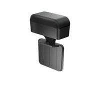 Accoudoir central voitures Organisateur Rangement Accoudoir Central Voiture Réglable Hauteur Avec Porte-gobelet Universel L'intérieur Boîte D'accoudoir Voiture(Black 1pc)