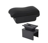 Accoudoir central voitures Pour Accoudoir De Voiture Universel Boîte Rangement Pour Accessoires Pièces Rénovation Augmente Soulage La Fatigue Boîte D'accoudoir Voiture(B2 black line 3USB)