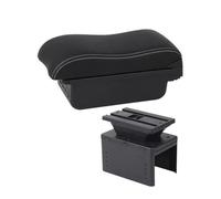 Accoudoir central voitures Pour Accoudoir De Voiture Universel Boîte Rangement Pour Accessoires Pièces Rénovation Augmente Soulage La Fatigue Boîte D'accoudoir Voiture(B3 white line 3USB)