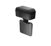 Accoudoir central voitures Pour Accoudoir Voiture Boîte Rangement Console Centrale Organiseur Relevable Réglable Avec Universel Boîte D'accoudoir Voiture(Black-Red 1pc)