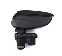 Accoudoir Compatible avec Citroen C-Elysee 2012-2019 Vinyl Abs Noir Coulissant