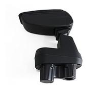 Accoudoir Compatible avec Fiat 500 500C 2015-2021 Vinyl Abs Noir Coulissant