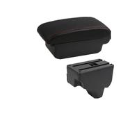 Accoudoir Console Centrale Boîte D'accoudoir Voiture, Boîte Rangement Dédiée Aux Pièces Rénovation, Accessoires D'intérieur Voiture, Pour Peugeot 2008 208 2019 2020 2021-2024 Accoudoir Central(A1 Blac