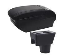 Accoudoir Console Centrale pour Nissan pour Terrano Voiture Accoudoir Rénovation Boîte De Rangement Accessoires De Voiture Détails Intérieurs (Couleur : E2 Black Line 9USB)