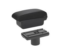 Accoudoir Console Centrale Pour Seat Pour Ibiza 6j Ibiza 6L 2012 2013 2013 2014 2015 2016 2017 2018 2019 Accoudoir Boîte Accoudoir Voiture Pièces Rechange Boîte Rangement Accoudoirs Boîte(C2 Black lin